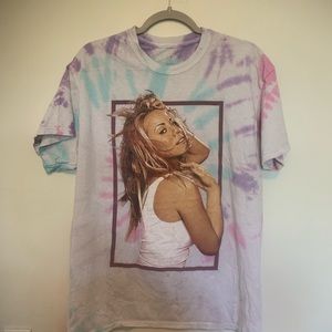 Mariah Carey Brand Tshirt tie dye large